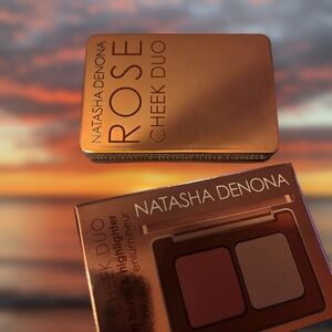 Natasha Denona Rose Cheek Duo - Pink/Rose Blush & Highlighter